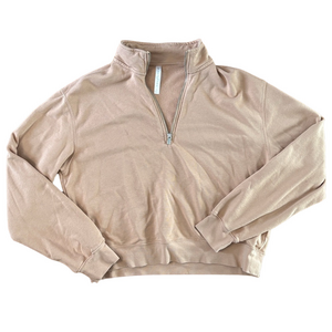 Fabletics Quarter Zip Sweatshirt Size XL